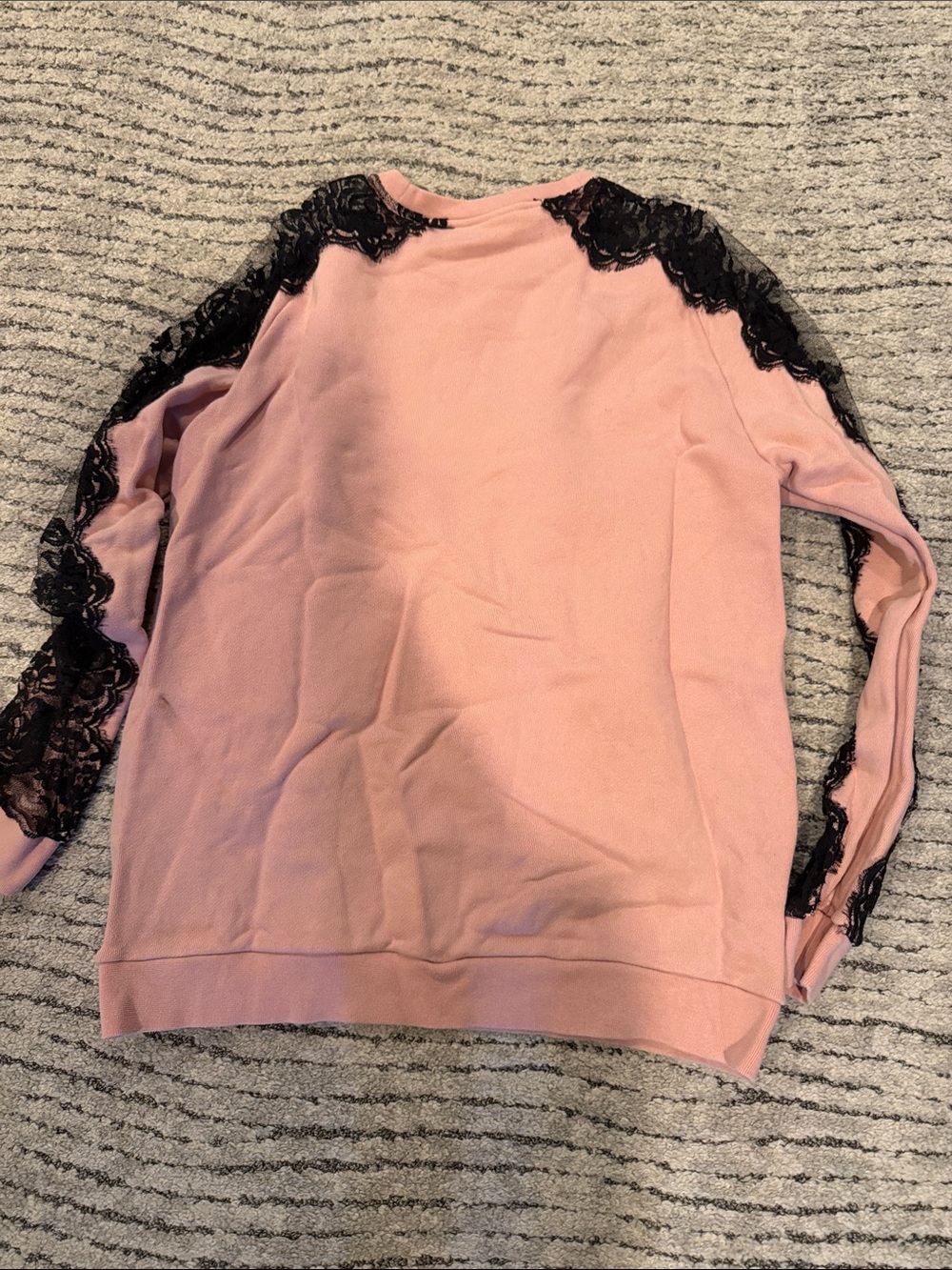 Stella Mc Cartney X Adidas lace sweatshirt as M - Picture 6 of 8
